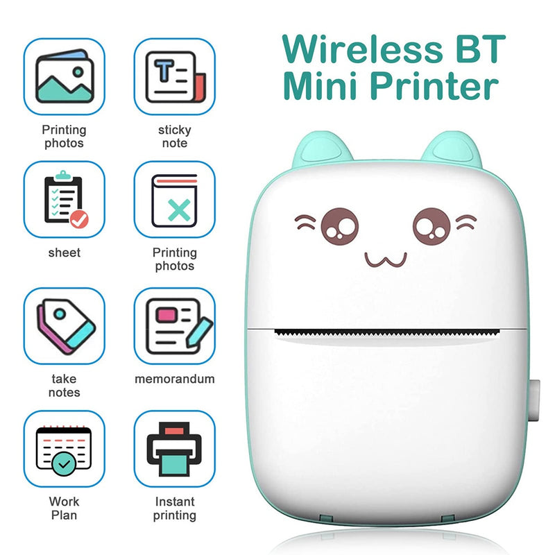 Portable Mini Bluetooth Printer