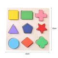 Montessori Baby Toys 3D Wooden Puzzles Early Learning Games - laorstore