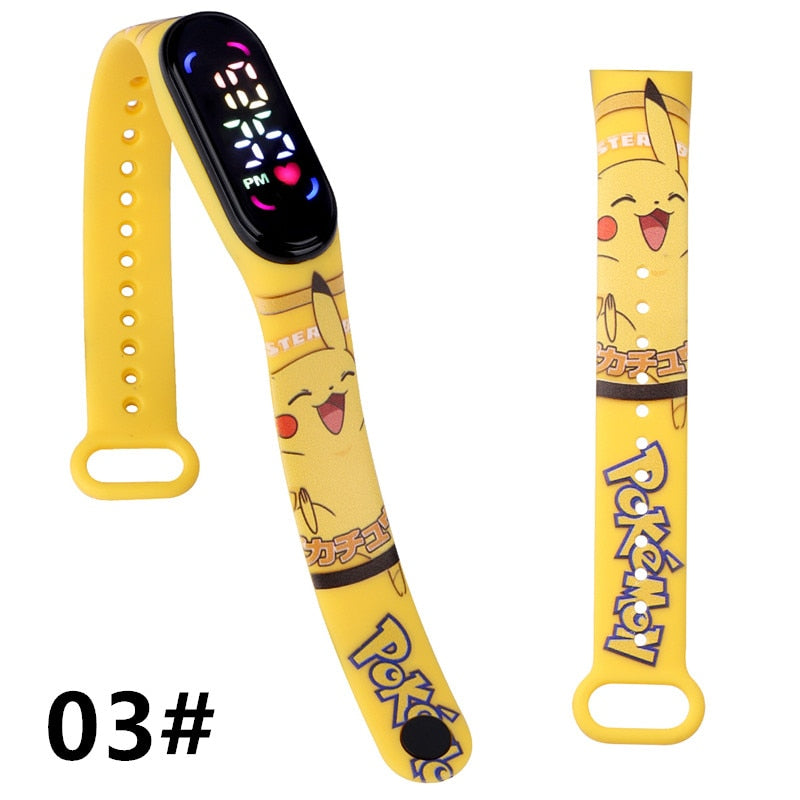 Pokemon Strap LED Electronic Watch - laorstore