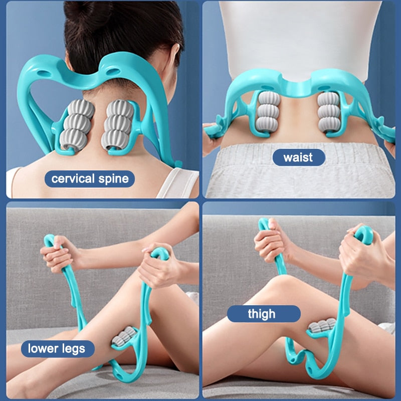 Plastic Massager for Body Therapy and Neck Pressure Relieve - laorstore
