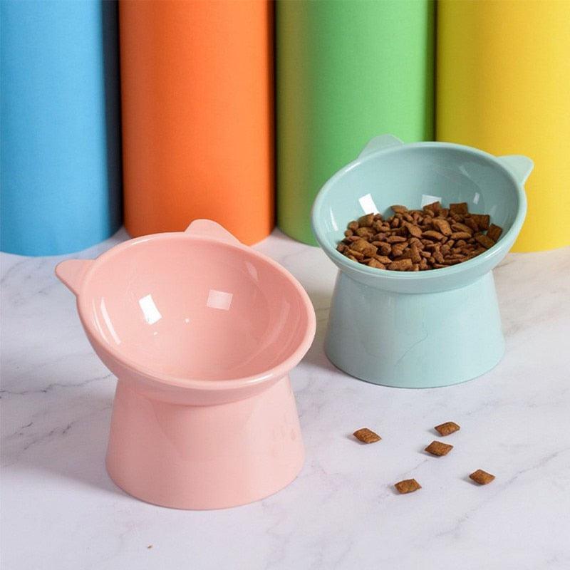 45°Neck Protector Cat and Dog Bowl for Food and Water - laorstore