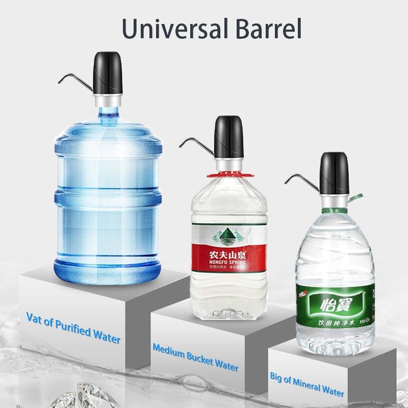 Water Bottle Pump 19 Liters Water Dispenser USB Rechargeable - laorstore