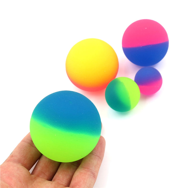Luminous Colored Rubber Bouncing Ball