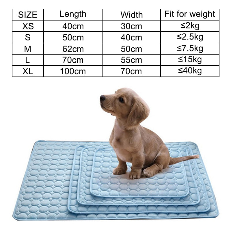 Summer Cooling Pet Pad Mat Breathable and Washable - laorstore