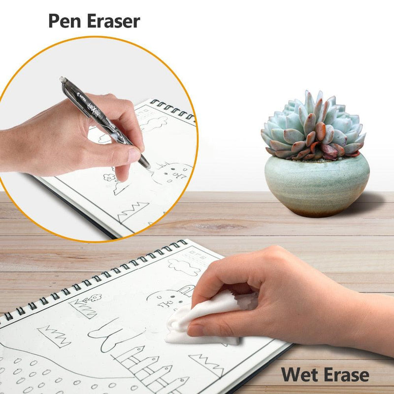Smart Reusable Erasable Notebook Paper - laorstore