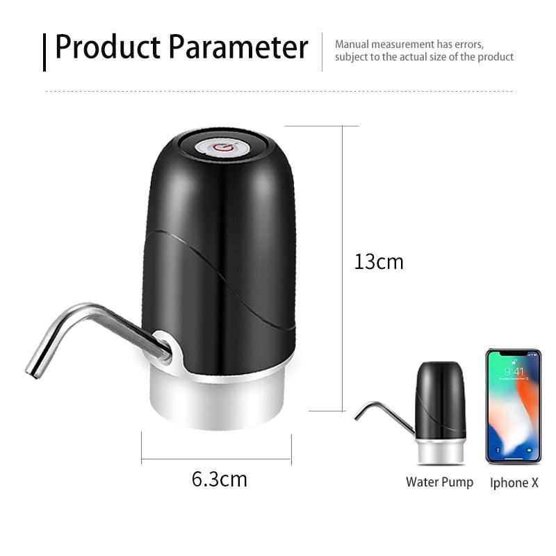 Water Bottle Pump 19 Liters Water Dispenser USB Rechargeable - laorstore