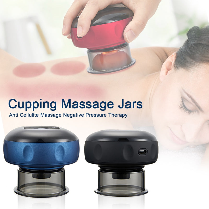 Cupping Massager Jar for Therapy Fat Burner and Negative Pressure - laorstore