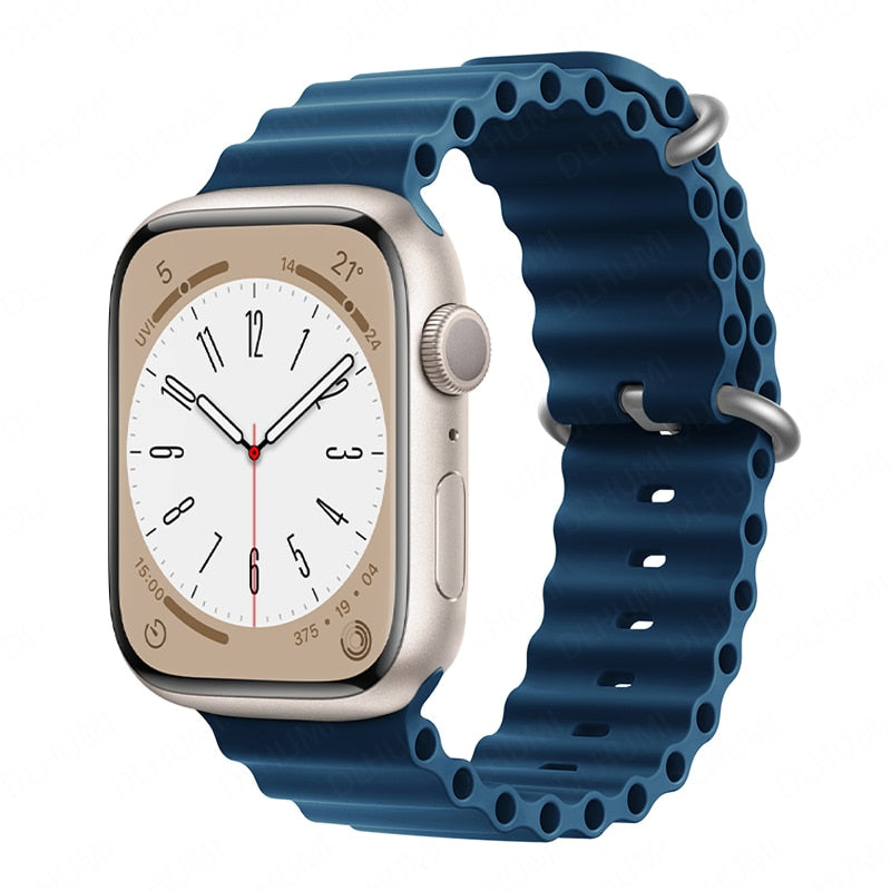 Ocean Strap For Apple Watch Multicolored Loop Band - laorstore