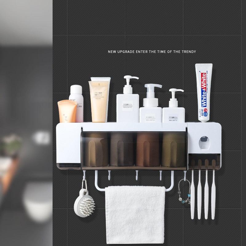 Storage Rack and Multifunctional Wall Mount for Bathroom - laorstore