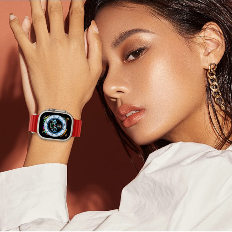 Ocean Strap For Apple Watch Multicolored Loop Band - laorstore