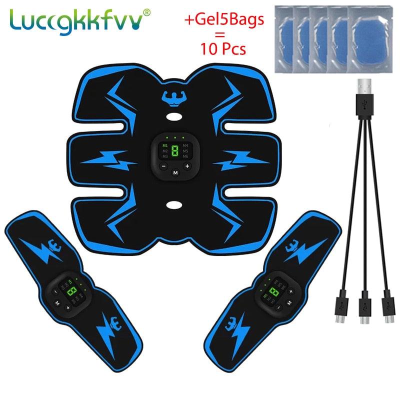 Wireless Muscle ABS Stimulator and Body Trainer USB Rechargeable - laorstore