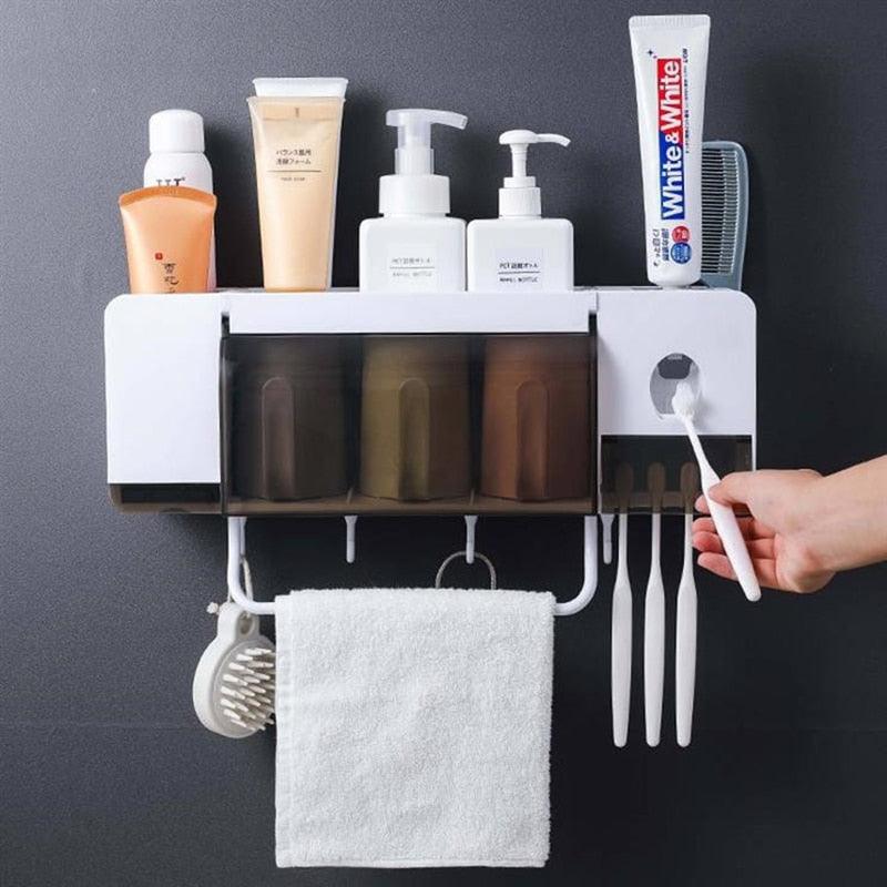 Storage Rack and Multifunctional Wall Mount for Bathroom - laorstore